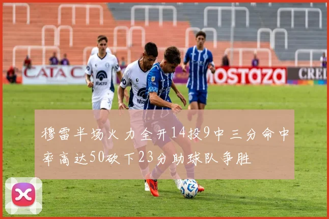 穆雷半场火力全开14投9中三分命中率高达50砍下23分助球队争胜